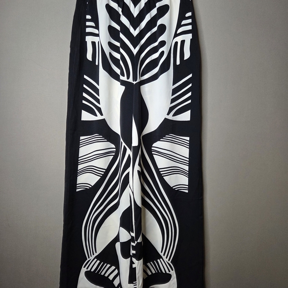 Black and White Women's Pants - Picture 2 of 7